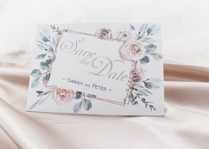 Boho Chic - Save the Date - front view